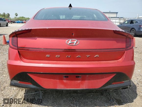 2020 Hyundai Sonata SEL z VIN 5NPEL4JA7LH022211, wystawiony jako Copart lot #51542825 z przebiegiem Nie podano mil oraz Szkoda całkowita • Salvage title. Historia ofert i sprzedaży dostępna na DreamBid. Obrazek 6.