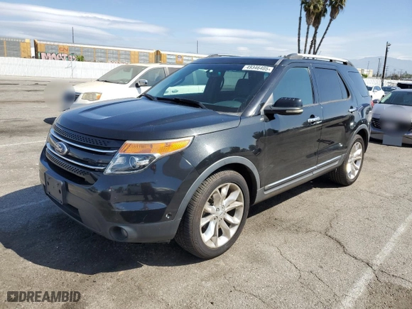 2012 Ford Explorer Limited with VIN 1FMHK7F86CGA94895, listed as a Copart auction lot 49346405 with 120,191 mi miles and Salvage Title. Bid and sale history available at carsss.com. Image 1.