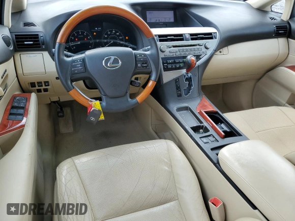 2010 Lexus RX 350 with VIN 2T2ZK1BA9AC040710, listed as a Copart auction lot 48188055 with 158,776 mi miles and Salvage Title. Bid and sale history available at carsss.com. Image 8.