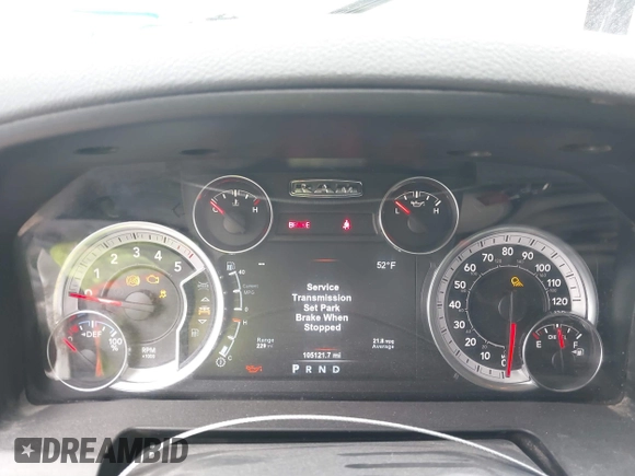 2018 Ram 1500 Big Horn with VIN 1C6RR7LM9JS354875, listed as a IAAI auction lot 41719756 with 105,121 mi miles. Bid and sale history available at carsss.com. Image 7.