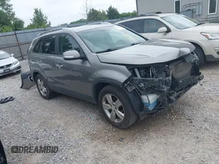 2013 Kia Sorento EX with VIN 5XYKU4A62DG333842, listed as a IAAI auction lot 42611113 with 102,052 mi miles and . Bid and sale history available at DreamBid. Image 1.