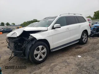 2017 Mercedes-Benz GLS 450 z VIN 4JGDF6EE4HA774258, wystawiony jako Copart lot #58191125 z przebiegiem 62 891 mil mil oraz Szkoda całkowita • Salvage title. Historia ofert i sprzedaży dostępna na DreamBid. Obrazek 1.