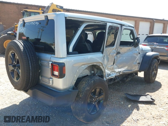 2023 Jeep Wrangler Sport with VIN 1C4HJXDG0PW582947, listed as a IAAI auction lot 41932930 with 19,670 mi miles and . Bid and sale history available at DreamBid. Image 4.