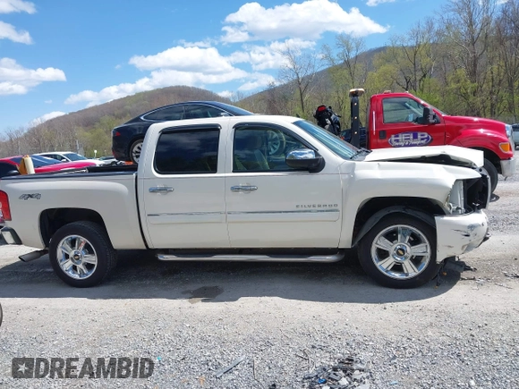 2012 Chevrolet Silverado 1500 LTZ with VIN 3GCPKTE7XCG207494, listed as a IAAI auction lot 42045069 with 304,090 mi miles and . Bid and sale history available at DreamBid. Image 13.