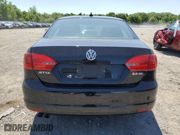 2011 Volkswagen Jetta SE with VIN 3VWDZ7AJ0BM367744, listed as a Copart auction lot 58503225 with 84,031 mi miles and Clean title. Bid and sale history available at DreamBid. Image 6.