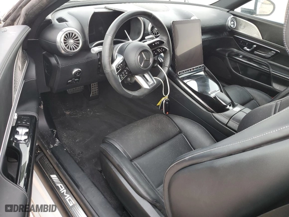 2023 Mercedes-Benz SL with VIN W1KVK5AB8PF019843, listed as a Copart auction lot 77594164 with 0 mi miles and Salvage Title. Bid and sale history available at carsss.com. Image 8.