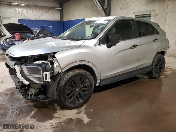 2022 Mitsubishi Eclipse Cross LE with VIN JA4ATVAA7NZ004169, listed as a Copart auction lot 44145715 with 90,957 mi miles and Salvage Title. Bid and sale history available at carsss.com. Image 1.