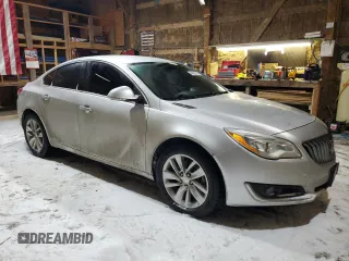 2016 Buick Regal Premium I with VIN 2G4GR5EX2G9168998, listed as a Copart auction lot 44023195 with 140,589 mi miles and Salvage Title. Bid and sale history available at DreamBid. Image 4.