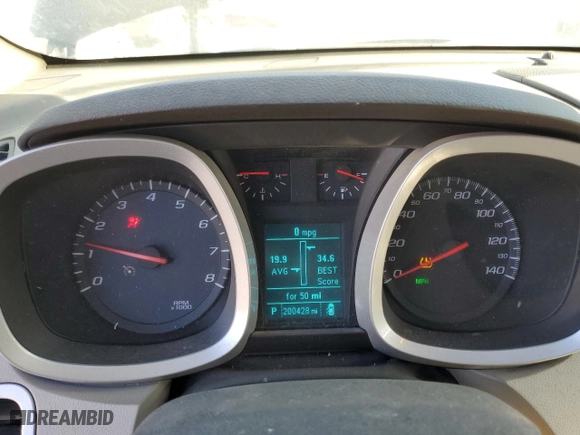 2013 Chevrolet Equinox LT with VIN 2GNFLDE30D6134958, listed as a Copart auction lot 86834124 with 200,428 mi miles and Salvage Title. Bid and sale history available at carsss.com. Image 9.