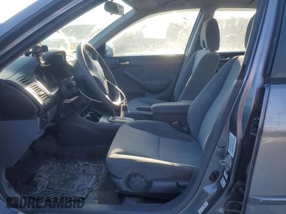 2004 Honda Civic EX with VIN 2HGES26854H613579, listed as a Copart auction lot 43901315 with 133,188 mi miles and Clean Title. Bid and sale history available at DreamBid. Image 7.