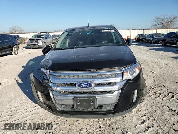 2014 Ford Edge SEL with VIN 2FMDK3JC9EBA29598, listed as a Copart auction lot 43772585 with 110,162 mi miles and Salvage Title. Bid and sale history available at carsss.com. Image 12.