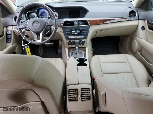 2014 Mercedes-Benz C-Class C 250 Sport with VIN WDDGF4HB5EA965101, listed as a Copart auction lot 45127265 with NaN miles and Salvage Title. Bid and sale history available at carsss.com. Image 8.