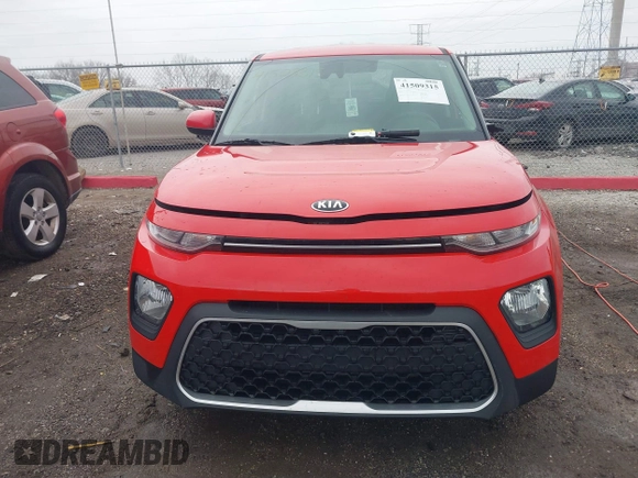 2020 Kia Soul S with VIN KNDJ23AU0L7731797, listed as a IAAI auction lot 41509315 with 110,390 mi miles. Bid and sale history available at carsss.com. Image 12.