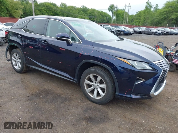 2016 Lexus RX 350 with VIN 2T2BZMCA6GC010568, listed as a IAAI auction lot 42352197 with 72,146 mi miles and . Bid and sale history available at DreamBid. Image 1.