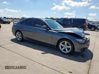2015 BMW 3 Series 328i with VIN WBA3A5C56FF608316, listed as a Copart auction lot 53618575 with 91,520 mi miles and Salvage Title. Bid and sale history available at carsss.com. Image 4.