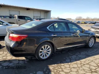 2012 Lexus LS 460 with VIN JTHCL5EF5C5014190, listed as a Copart auction lot 42741145 with 113,385 mi miles and Salvage title. Bid and sale history available at DreamBid. Image 3.