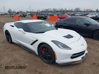 2017 Chevrolet Corvette Z51 2LT z VIN 1G1YJ2D70H5124151, wystawiony jako IAAI lot #41817102 z przebiegiem Nie podano mil oraz . Historia ofert i sprzedaży dostępna na DreamBid. Obrazek 1.
