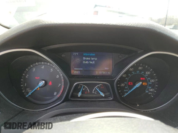2014 Ford Focus SE with VIN 1FADP3F2XEL445770, listed as a Copart auction lot 54450155 with 97,865 mi miles and Clean Title. Bid and sale history available at carsss.com. Image 9.