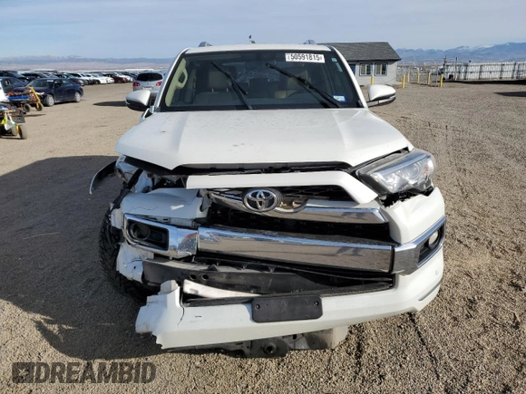2017 Toyota 4Runner SR5 z VIN JTEZU5JR2H5151051, wystawiony jako Copart lot #50591815 z przebiegiem Nie podano mil oraz Szkoda całkowita • Salvage title. Historia ofert i sprzedaży dostępna na DreamBid. Obrazek 5.