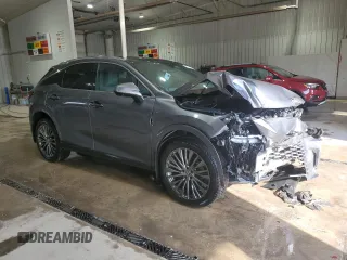 2023 Lexus RX 350h with VIN 2T2BBMCA0PC002776, listed as a Copart auction lot 61464215 with 73,468 mi miles and Salvage title. Bid and sale history available at DreamBid. Image 4.