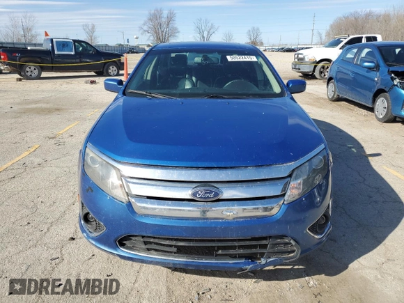 2012 Ford Fusion SEL with VIN 3FAHP0JA0CR425959, listed as a Copart auction lot 50522415 with 207,583 mi miles and Salvage Title. Bid and sale history available at carsss.com. Image 5.