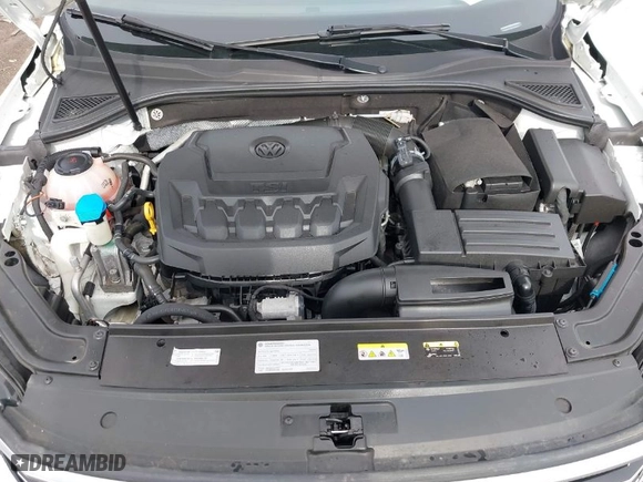 2018 Volkswagen Passat 2.0T SE with VIN 1VWBA7A35JC018885, listed as a IAAI auction lot 41955324 with 107,046 mi miles. Bid and sale history available at carsss.com. Image 10.