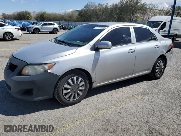2010 Toyota Corolla with VIN 2T1BU4EEXAC320667, listed as a Copart auction lot 51184495 with 209,197 mi miles and Salvage Title. Bid and sale history available at carsss.com. Image 1.