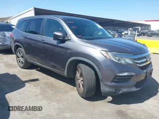 2017 Honda Pilot EX-L z VIN 5FNYF6H59HB032480, wystawiony jako IAAI lot #42488789 z przebiegiem 112 595 mil mil oraz . Historia ofert i sprzedaży dostępna na DreamBid. Obrazek 1.