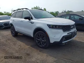 2022 Kia Sorento SX with VIN 5XYRKDLFXNG078117, listed as a IAAI auction lot 42412228 with 41,012 mi miles and . Bid and sale history available at DreamBid. Image 1.