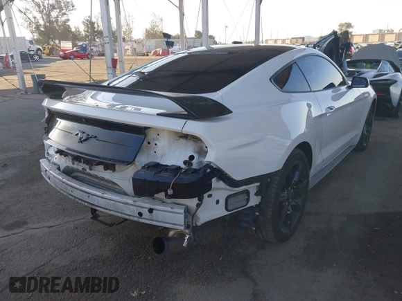 2018 Ford Mustang EcoBoost with VIN 1FA6P8TH7J5144970, listed as a IAAI auction lot 41964567 with 88,939 mi miles and . Bid and sale history available at carsss.com. Image 4.