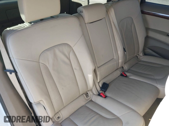 2015 Audi Q7 3.0T Premium Plus with VIN WA1LGAFE0FD008032, listed as a IAAI auction lot 41690210 with 92,690 mi miles. Bid and sale history available at carsss.com. Image 8.
