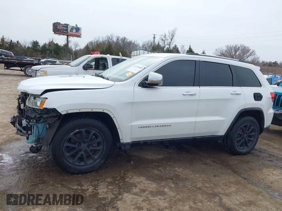 2014 Jeep Grand Cherokee Limited with VIN 1C4RJEBG8EC404004, listed as a IAAI auction lot 41745008 with 110,442 mi miles. Bid and sale history available at carsss.com. Image 15.