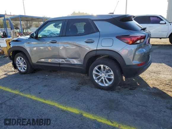 2024 Chevrolet TrailBlazer LS with VIN KL79MMS22RB191520, listed as a Copart auction lot 46158955 with 2,546 mi miles and Salvage Title. Bid and sale history available at DreamBid. Image 2.