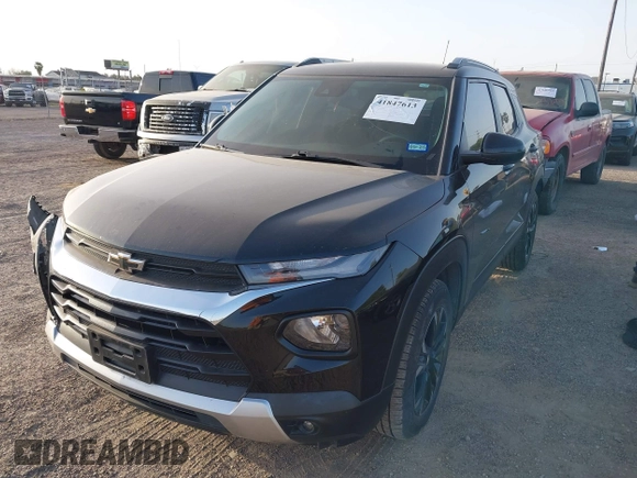 2021 Chevrolet TrailBlazer LT with VIN KL79MPS20MB040640, listed as a IAAI auction lot 41847613 with 48,243 mi miles and . Bid and sale history available at DreamBid. Image 18.
