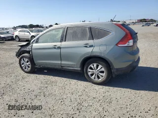 2012 Honda CR-V EX-L with VIN JHLRM3H70CC003243, listed as a Copart auction lot 48320445 with 122,314 mi miles and Salvage Title. Bid and sale history available at carsss.com. Image 2.