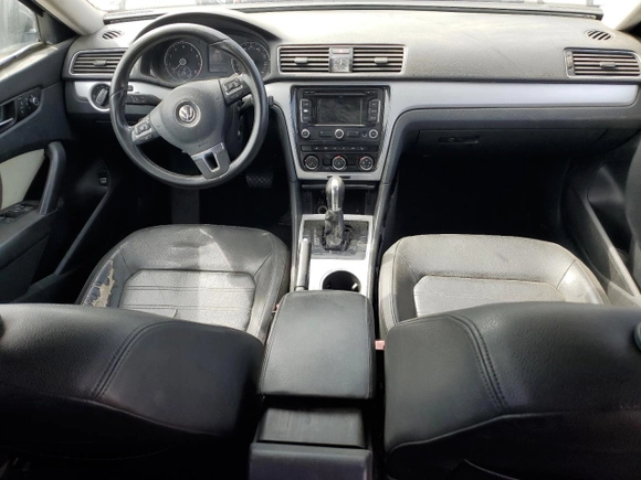 2013 Volkswagen Passat SE w/Sunroof with VIN 1VWBM7A31DC107431, listed as a Copart auction lot 53462205 with 204,220 mi miles and Clean Title. Bid and sale history available at carsss.com. Image 8.