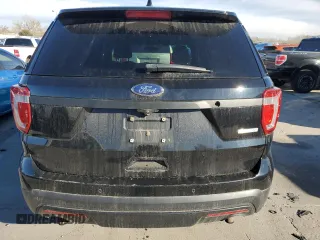 2016 Ford Utility Police Interceptor with VIN 1FM5K8AT5GGA78598, listed as a Copart auction lot 86807164 with 133,931 mi miles and Clean Title. Bid and sale history available at carsss.com. Image 6.