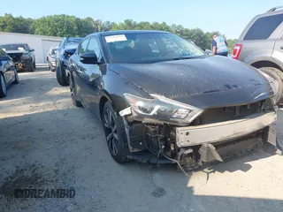 2018 Nissan Maxima SR with VIN 1N4AA6AP1JC367639, listed as a IAAI auction lot 42558676 with 88,765 mi miles and . Bid and sale history available at DreamBid. Image 1.