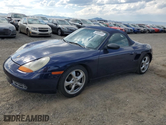 2001 Porsche Boxster с VIN WP0CA29811U621854, выставлен на аукционе Copart как лот 60405085 с пробегом 89 842 миль миль и Чистый • Clean title. История ставок и продаж доступна на DreamBid. Изображение 1.