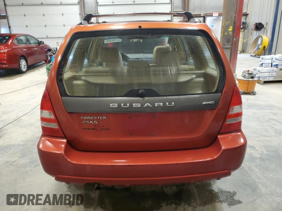 2004 Subaru Forester XS with VIN JF1SG65614H750007, listed as a Copart auction lot 57706355 with 268,690 mi miles and Clean title. Bid and sale history available at DreamBid. Image 6.