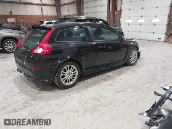 2011 Volvo C30 with VIN YV1672MK7B2200954, listed as a IAAI auction lot 41894293 with 138,616 mi miles. Bid and sale history available at carsss.com. Image 4.