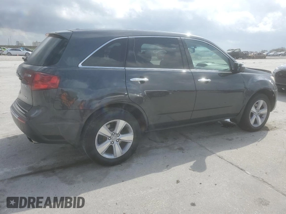 2013 Acura MDX with VIN 2HNYD2H21DH512659, listed as a Copart auction lot 44909735 with 171,737 mi miles and Salvage Title. Bid and sale history available at carsss.com. Image 3.