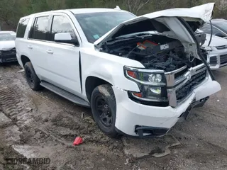 2020 Chevrolet Tahoe Commercial with VIN 1GNLCDEC8LR114821, listed as a IAAI auction lot 41713212 with 45,824 mi miles. Bid and sale history available at carsss.com. Image 1.