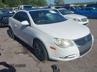 2007 Volkswagen Eos 2.0T with VIN WVWDA71F37V001862, listed as a IAAI auction lot 42023500 with 177,419 mi miles and . Bid and sale history available at DreamBid. Image 1.