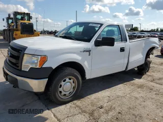 2014 Ford F-150 XL with VIN 1FTNF1EF7EKE31924, listed as a Copart auction lot 63032584 with 223,517 mi miles and Salvage Title. Bid and sale history available at carsss.com. Image 1.