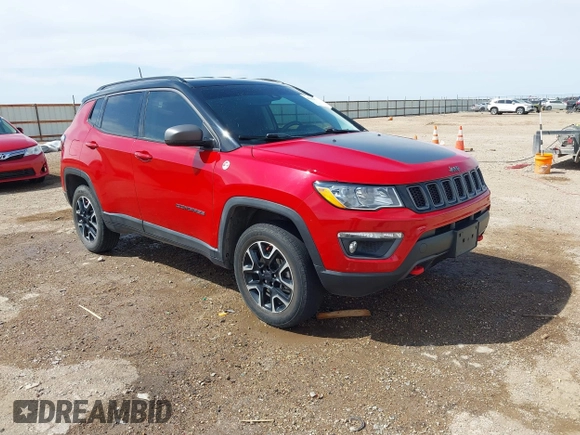 2021 Jeep Compass Trailhawk с VIN 3C4NJDDB2MT579104, выставлен на аукционе IAAI как лот 41922575 с пробегом 45 514 миль миль и . История ставок и продаж доступна на DreamBid. Изображение 1.