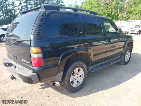 2005 Chevrolet Tahoe LT with VIN 1GNEK13T05R136750, listed as a IAAI auction lot 42054813 with 1 mi miles. Bid and sale history available at carsss.com. Image 4.