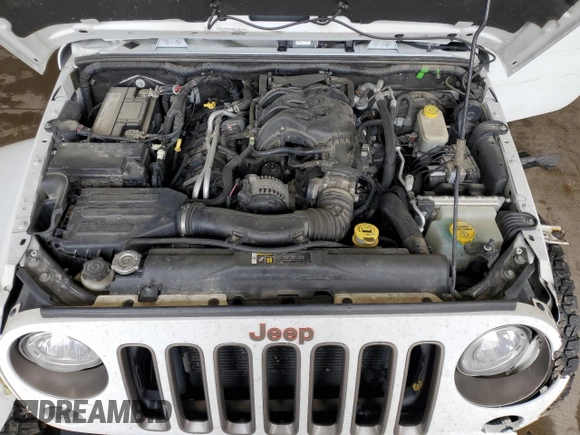 2017 Jeep Wrangler Unlimited 75th Anniversary с VIN 1C4BJWEG9HL532582, выставлен на аукционе Copart как лот 61303505 с пробегом 140 467 миль миль и Списание • Salvage title. История ставок и продаж доступна на DreamBid. Изображение 12.