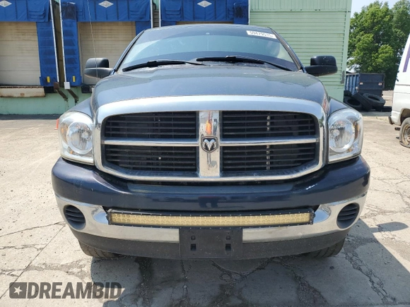 2007 Dodge 2500 SLT with VIN 1D7KS28C57J540953, listed as a Copart auction lot 59479515 with 161,192 mi miles and Salvage title. Bid and sale history available at DreamBid. Image 5.