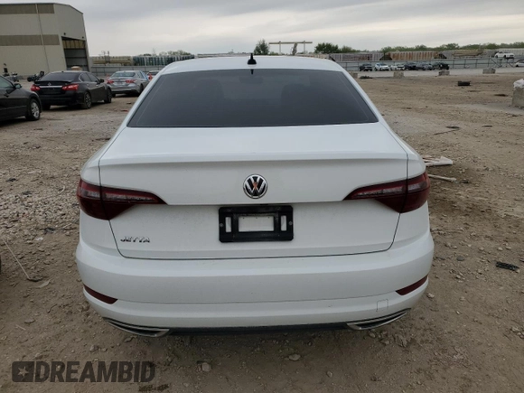 2020 Volkswagen Jetta S with VIN 3VWCB7BU8LM037196, listed as a Copart auction lot 52582885 with 111,286 mi miles and Salvage title. Bid and sale history available at DreamBid. Image 6.